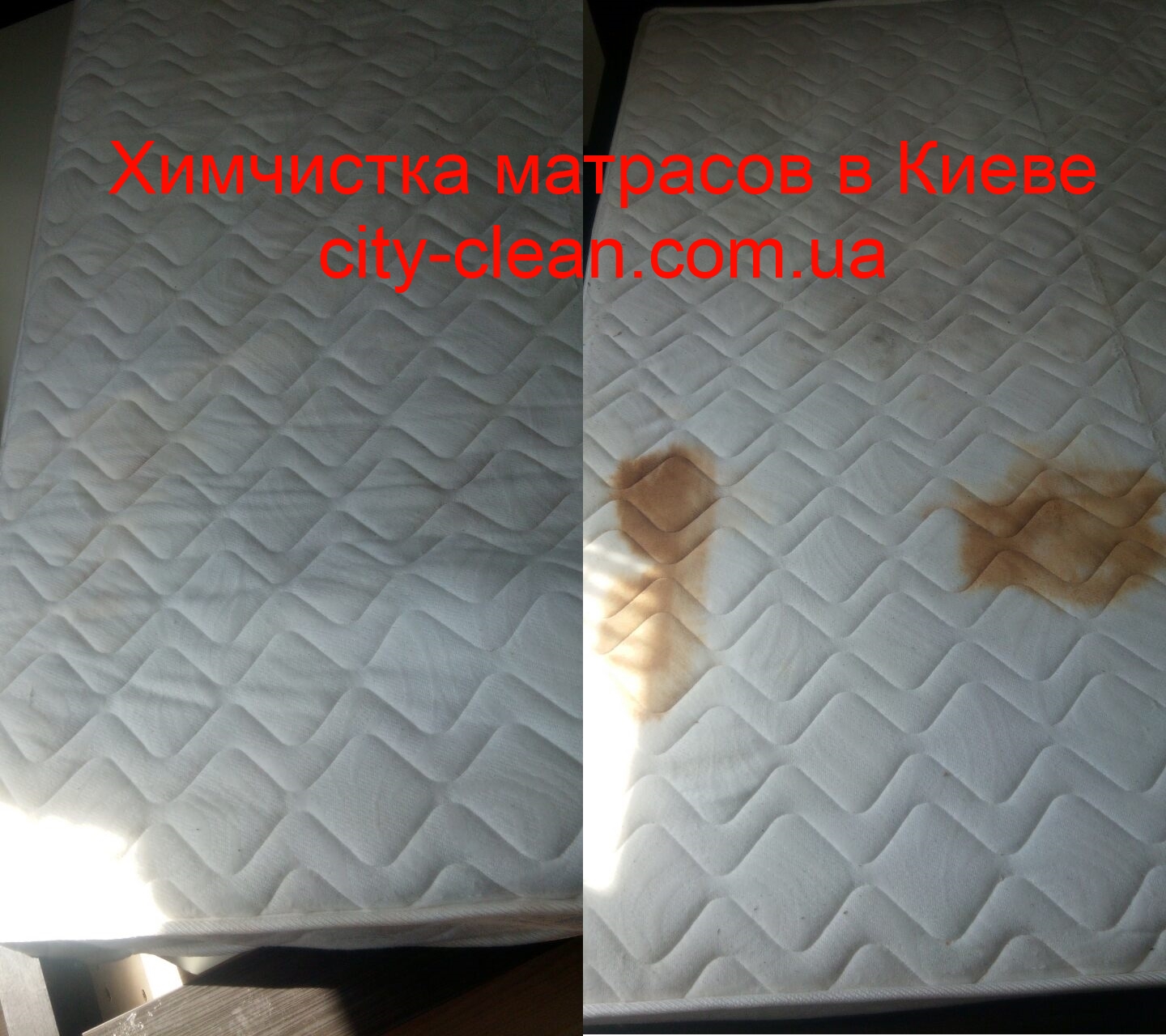 Химчистка матраса на дому в Киеве